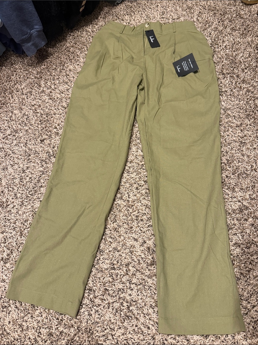 Lulu’s Women’s Olive Green Casual Pants